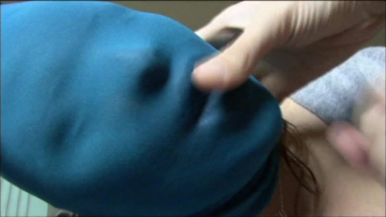 Nylon Xtreme: Mavi encasement naylon maske sakso 1