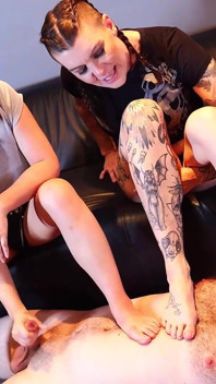 Foot Slut Teased to Orgasm