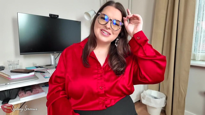 Sydney screams fetish: Boss's rülpsbestrafung - Dein chef, Gassy BBW sydney schreit, hat eine...