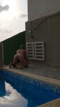 Risky Arab Gay Cruising Naked #public Beach #middleeast Voyeur #kuwait Got Caught!!