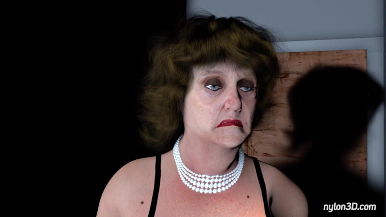 N3D animation: Oma liebt schwanz