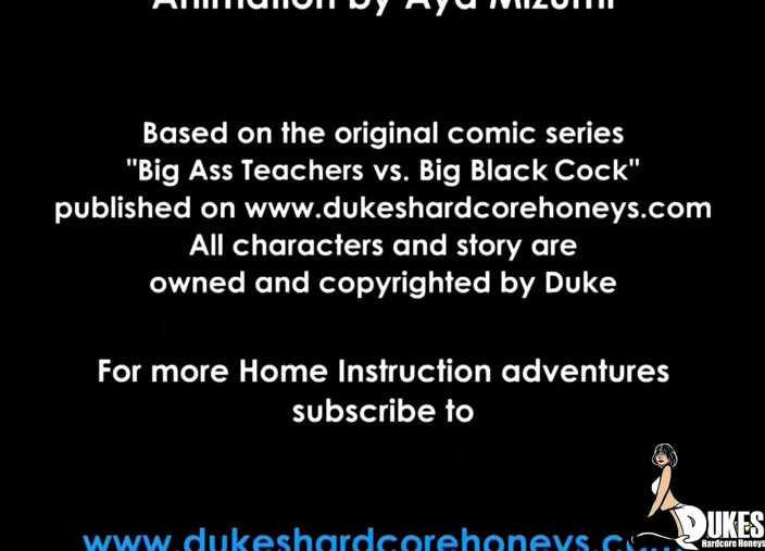 Dukes Hardcore Honeys: Телочка-эмо с большой грудью трахает свою учительницу