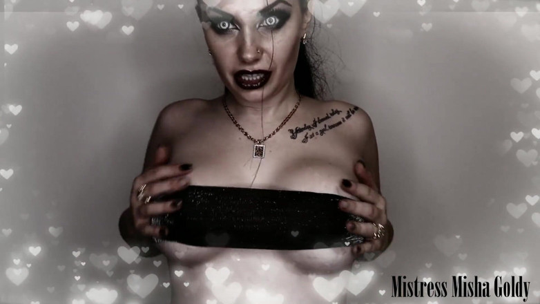 Goddess Misha Goldy: Who fucked you damn or angel?