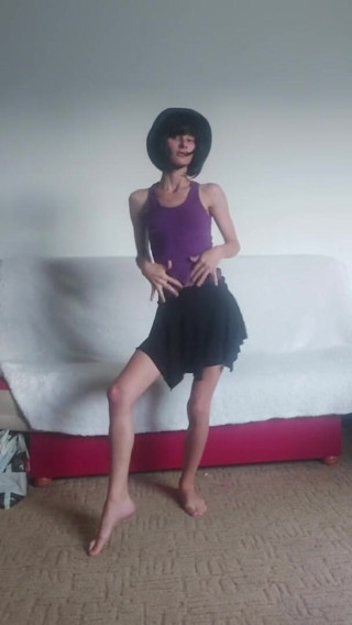 Wet Pussy Fuck: Polonesa menina com tesão erótica dança dança strip dance striptease