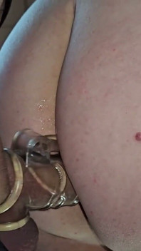 30 Cm Huge and Fat Dick. He Fills Her Entire Pussy