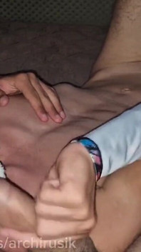Huge Prepuce Cum Hard! Twink Twunk