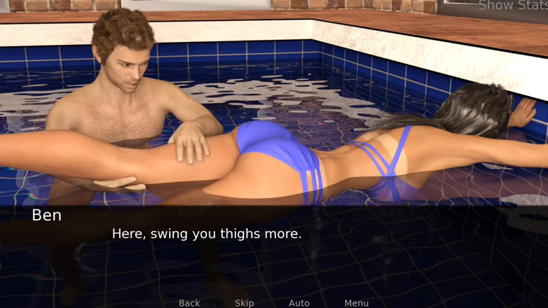 Johannes Gaming: Project, femme sexy, apprendre à nager