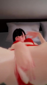 運指とアジアの女の子POV変態
