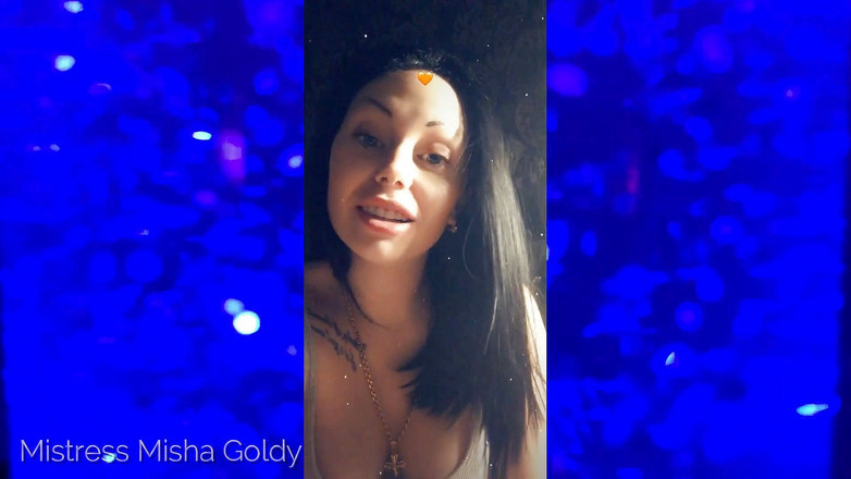 Goddess Misha Goldy: Nahrávání relace aplikace! Toč kolo - dostaď ponižující úkoly!
