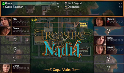 Dirty GamesXxX: Treasure of Nadia: Hardcore šukání na pláži, díl 5