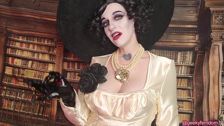 Geeky Femdom: Lady Dimitrescu World Wide JOI