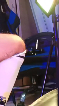 Oiled Cock Ejaculating and Urinating