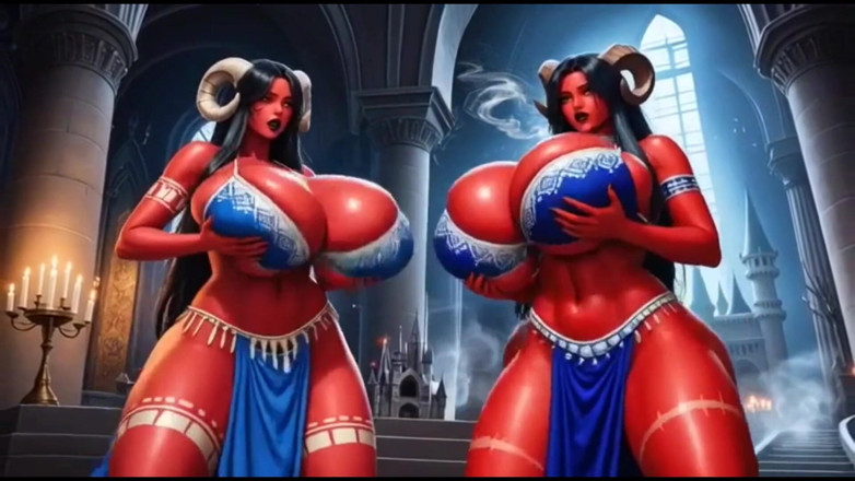 Hot girl dancing: 177 - Regina demonică își pedepsește slujitoarele, Ai Animation