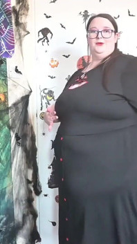 SSBBW chuyến đi mua sắm Halloween