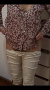 Stepmother Agrees to Show off in Front of Stepson so He Masturbates and Cums