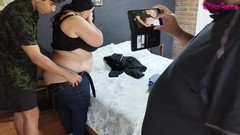 Riderqueen: Touches-cuckold-ehemann filmt seine ehefrau mit einem jungen mann