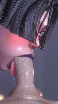 [rivales marvel] Psylocke descuidado mamada 3D animación