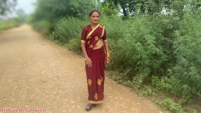 IndianAlexaQueen: Beautiful Bhabhi Was Going on the Way I Took Her...