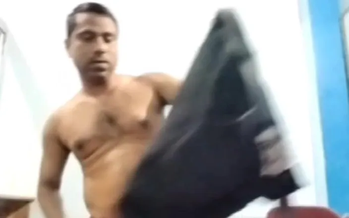 Indian Pornstar Ravi: Ravi Nd Indian Boy Ravi Undressing with Big Black Cock...