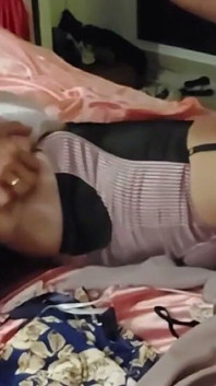 1079 - White Slut Fuck in Satin Panties and Black Corset
