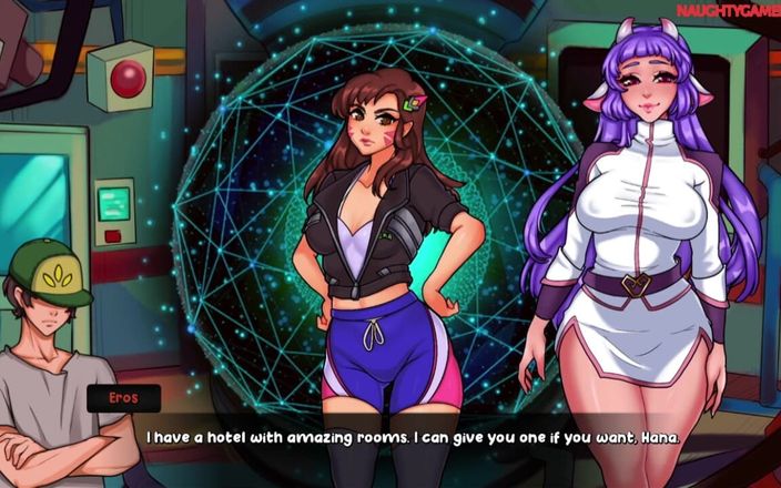 Naughty gameplays: Erosland 01 - sexy hentai-mädchen - porno-spiel 3D