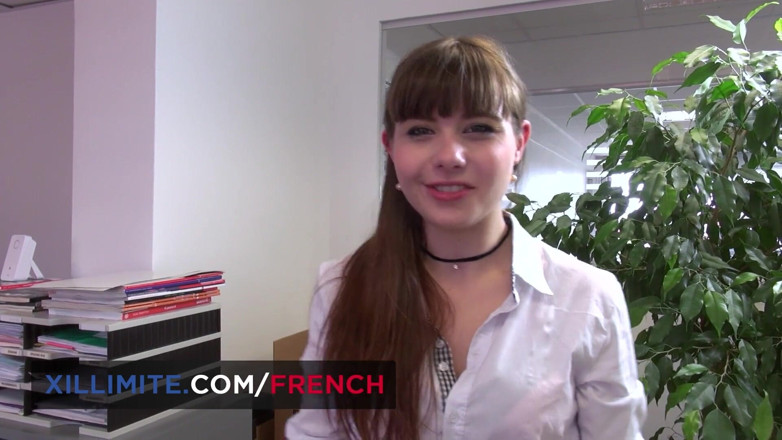 French girls at work: Anální sex mezi pracovními kolegy