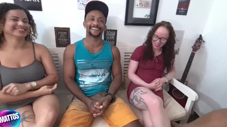 Nicoly Mattos: Bahian Threesome on Fode Cast: Albino, Bahian, and Two Cunts...