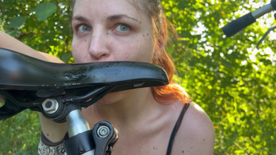 Elena917 Studio: Bicycle Trip - Pissing and Licking Humiliation ...