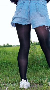 51-i Will Tease You with My Legs in Shiny Tights, Perfect Ass, and Put My Hand in My Panties if You Ask? *4k