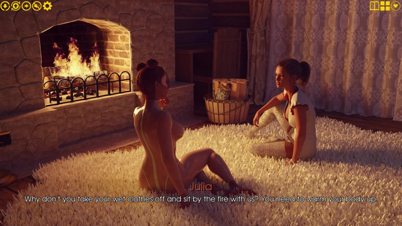 3D Cartoon Porn: My Pleasure 28 - ความสนุกในวันฮัลโลวีนของ Julia และ Daphne ในบ้านผีสิง