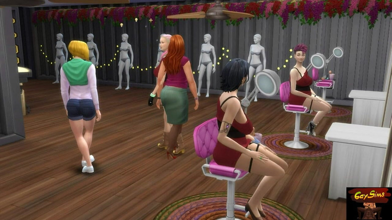 Dirty gay Sims: Bölüm 1 - seni bir kıza dönüştürmek