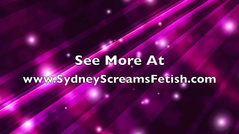 Sydney screams fetish: 레이스 팬티 엉덩이 지배 - HD MP4