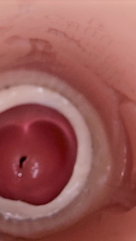 Kamera in tiefe muschi fängt riesige ejakulation von sperma ein