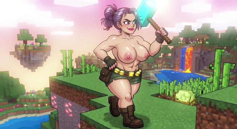 AI Porn: Big Bouncy Gaming Tits