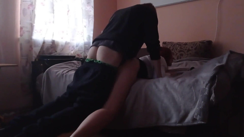 SweetAndFlow: College girl got hard fucking with cum