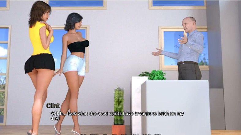 XXX Games Bunk: Laura Lustful Secret - Gameplay - Roleplay - Teen Getting Wet Pussy Because...
