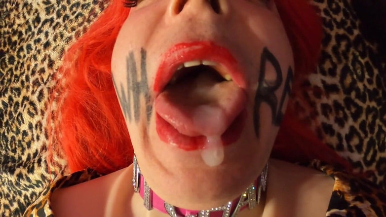 Beauty-of-pain: Whore-swallowing Is Your Job