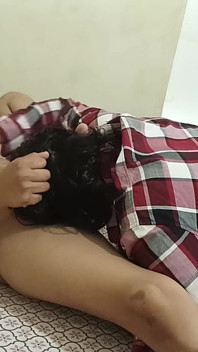 Indian Horny GF-bf Fuck, Desi Girl Eager for Sex with Her Big Dick Boyfriend