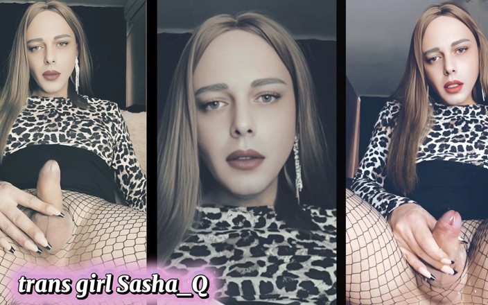 Sasha Q: Transgender Girl Sasha_q Has an Orgasm