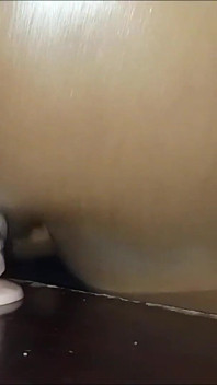 Close up Riding and Twerking on My Dildo