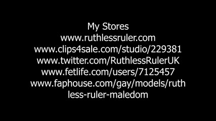 Ruthless ruler - maledom: Inodoro, entrenamiento de esclavos y humillación