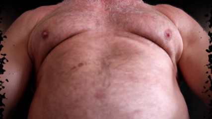 Gaybear1966: หมีท้องใหญ่เกย์พ่อเลี้ยงหุ่นแน่นกล้ามโตสร้างกล้าม หนังหมีกล้ามโตขนดก