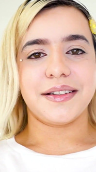 18 year old amateur teen Ivonna Winter no hands cum swallow blowjbo