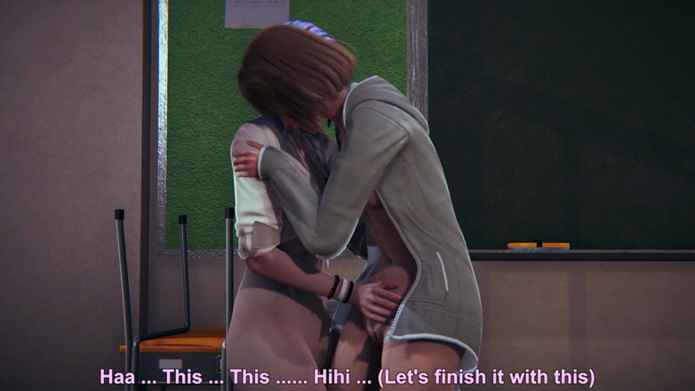 Waifu club 3D: Chloe brings Max's pussy to orgasm