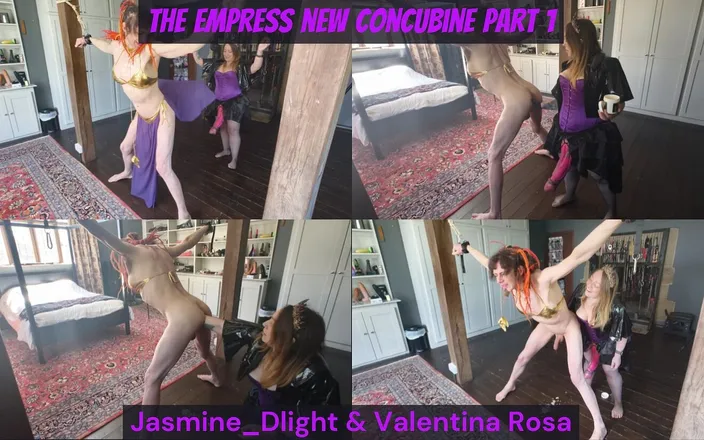 Jasmine Dlight - UK's most extreme anal porn star: Jasmine_dlight &amp; Valentina Rosa - Empress New Concubine Part 1 - Anal Fisting Shemale...