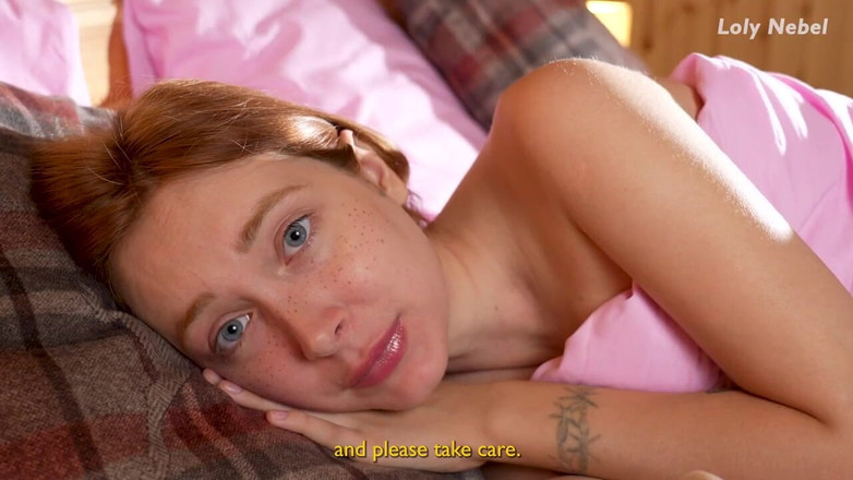 Loly Nebel Studio: Dziewczyna pomaga ci iść na łóżko