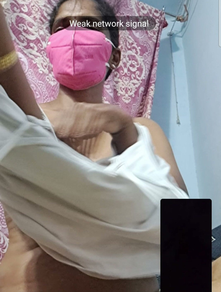 Jayaselvi: Coimbatore ciocia usługa rozmowy wideo pełna nago