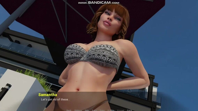 Divide XXX: 어웨이 폼 홈 - 섹시한 섹시한 밀프 주부 Samantha 돌봐주기