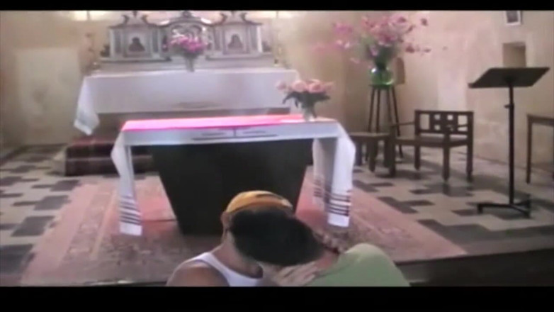 Gaybareback: Usado en una verdadera iglesia! Hom, mi dios