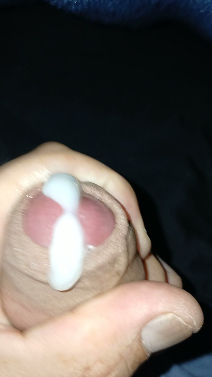 VERGA CON LUNAR: Big Cum Before Sleep